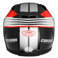 KASK CASSIDA APEX JAWA CZARNO-CZERWONY + PINLOCK70