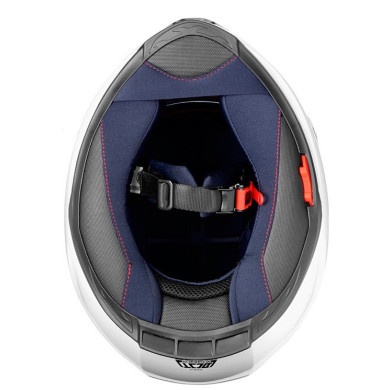 HELM CASSIDA APEX JAWA SCHWARZ/ROT + PINLOCK70