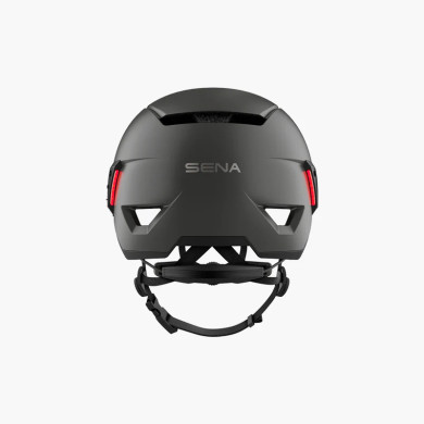 U1, Smart E-Bike Helmet with Communication System, Dark Gray