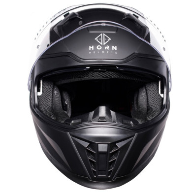 Kask motocyklowy HORN Hirs ECE 22.06 Pinlock blenda interkom