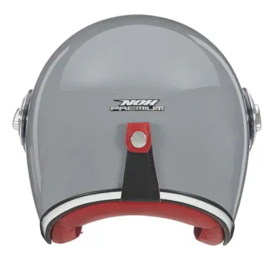 Kask NOX Heritage Nardo Grey ECE 22.06 otwarty Vespa skuter