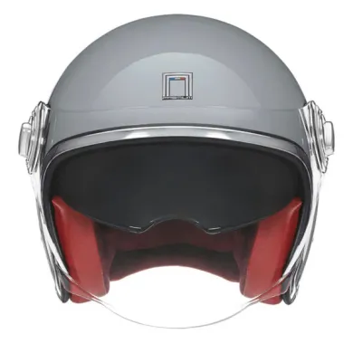 NOX Heritage Nardo Grey ECE 22.06 nyitott sisak Vespa robogóhoz