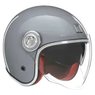 Kask NOX Heritage Nardo Grey ECE 22.06 otevřený skútr Vespa