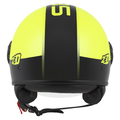 ZED C35 žltý fluo čierny - otvorená prilba ECE 22.06, 1150 g