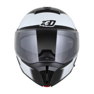 ECE 22.06 chin guard helmet with anti-fog visor and micrometric closure.