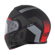 ECE 22.06 chin guard helmet with anti-fog visor and micrometric closure.