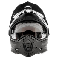 NOX N312 matt schwarz - Enduro-Helm ECE 22.06 mit Pinlock-Visier