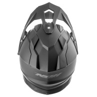 NOX N312 matt schwarz - Enduro-Helm ECE 22.06 mit Pinlock-Visier