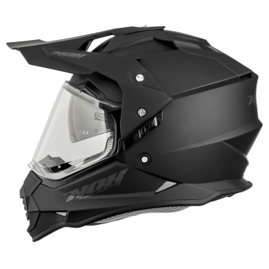 NOX N312 černý mat - enduro přilba ECE 22.06 s Pinlock blende