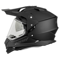 NOX N312 matt schwarz - Enduro-Helm ECE 22.06 mit Pinlock-Visier
