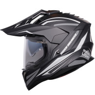HORN 916 - cross enduro helmet with antifog visor goggles ECE 22.06