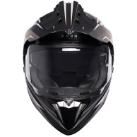 HORN 916 - cross enduro helmet with antifog visor goggles ECE 22.06