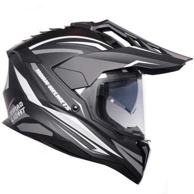 HORN 916 - cross enduro helmet with antifog visor goggles ECE 22.06