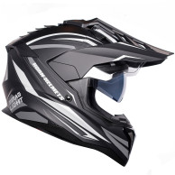 HORN 916 - cross enduro helmet with antifog visor goggles ECE 22.06