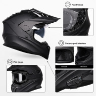 Horn MultiCross 2 kask cross enduro quad blenda Pinlock ECE 22.06