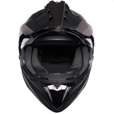 HORN Cross 916 přilba | s plexi a kšiltem | příprava na interkom | antifog plexi | ECE 22.06 | 1650 g