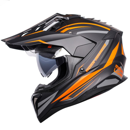 Horn MultiCross 2 cross enduro quad helmet with Pinlock visor ECE 22.06