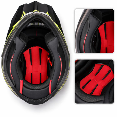 Horn MultiCross 2 cross enduro quad helmet with Pinlock visor ECE 22.06