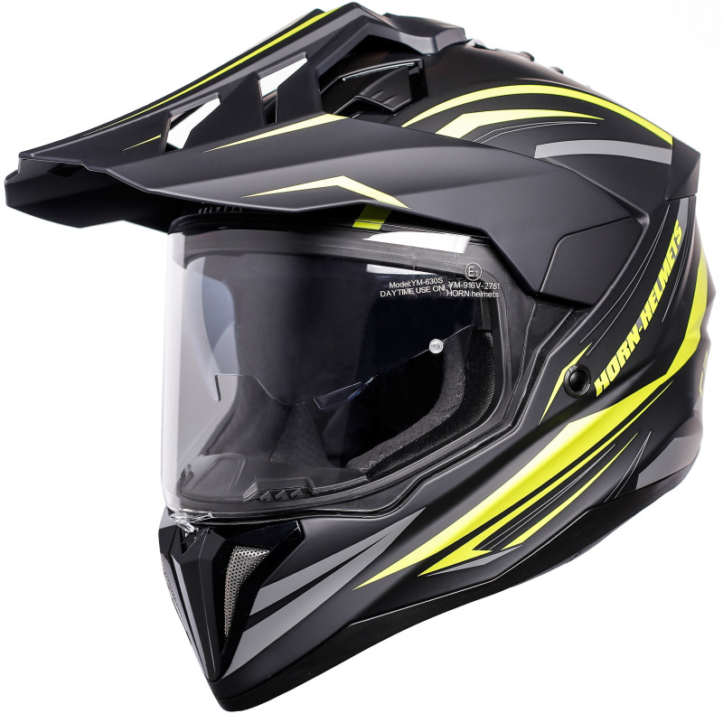 Horn MultiCross 2 cross enduro quad helmet with Pinlock visor ECE 22.06