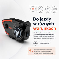 HORNV80 Motorcycle Intercom – Bluetooth 5.3, IPX6, PL