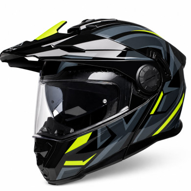 Horn Multi-Tour ECE 22.06 Motorradkieferhelm mit Visier