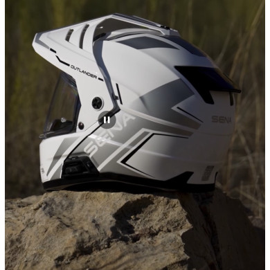 copy of Kask motocyklowy SENA Outlander enduro interkom Mesh Bluetooth ECE 22.06