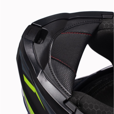 Horn Multi-Tour ECE 22.06 Motorradkieferhelm mit Visier, Visier und Untersprechanlage