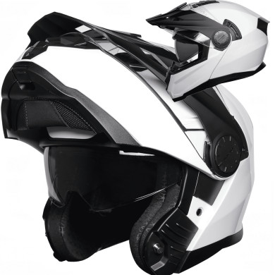 Horn Multi-Tour ECE 22.06 motorbike jaw helmet with visor, visor and under intercom