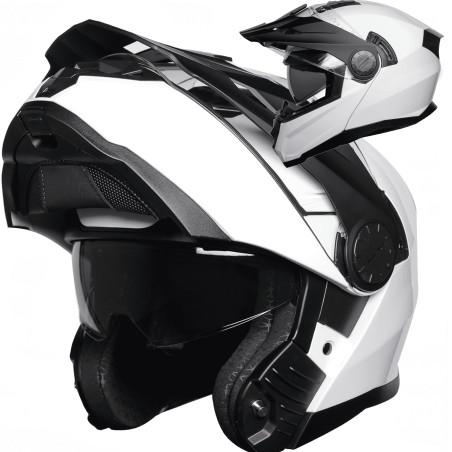 Horn Multi-Tour ECE 22.06 motorbike jaw helmet with visor, visor and under intercom