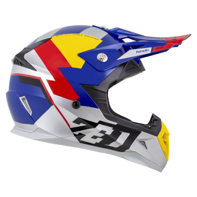 ZED X1.9 TENDO JUNIOR (perlblau/rot/gelb/silbern)