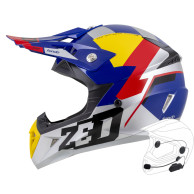ZED X1.9 TENDO JUNIOR (perlblau/rot/gelb/silbern)