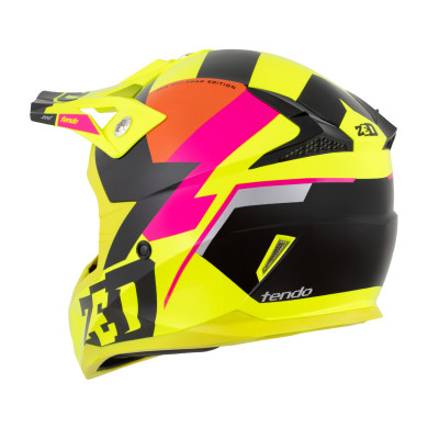 ZED X1.9 Junior Kinder Cross Enduro Helm mit Intercom-Vorbereitung ECE 22.06.P S-XL