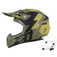 ZED X1.9 Junior - dětská křížová enduro helma s brýlemi ECE 22.06