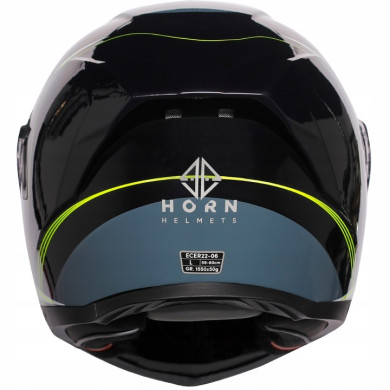 Horn Multi-Tour ECE 22.06 motorbike jaw helmet with visor, visor and under intercom