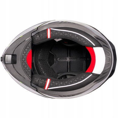 Horn Multi-Tour ECE 22.06 motorbike jaw helmet with visor, visor and under intercom