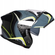 Horn Multi-Tour ECE 22.06 motorbike jaw helmet with visor, visor and under intercom
