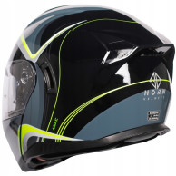 Horn Multi-Tour ECE 22.06 motorbike jaw helmet with visor, visor and under intercom
