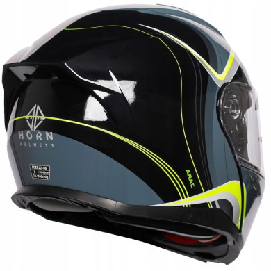 Horn Multi-Tour ECE 22.06 motorbike jaw helmet with visor, visor and under intercom
