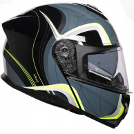 Horn Multi-Tour ECE 22.06 motorbike jaw helmet with visor, visor and under intercom