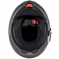 OUTRUSH 2, Smart Flip-Up Helmet with Mesh Communication, Matt Black, ECE 22.06
