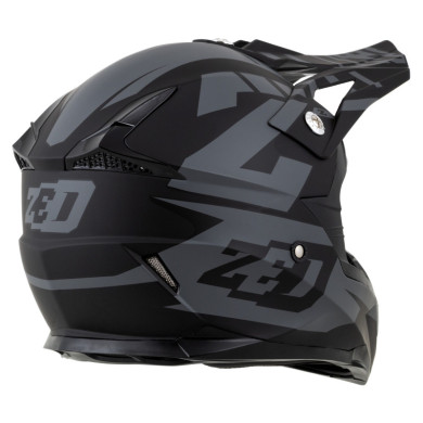 Zestaw: kask motocyklowy cross ZED X1.9 Targa (XL) + gogle multikolor