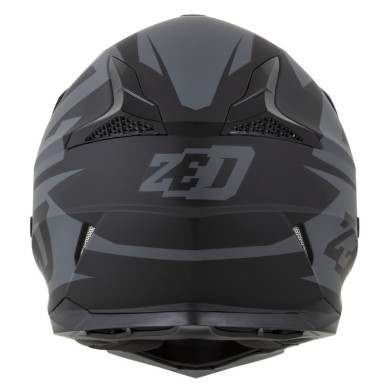 Zestaw: kask motocyklowy cross ZED X1.9 Targa (S) + gogle multikolor