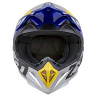 Zestaw: kask motocyklowy cross ZED X1.9 Tendo (M) + gogle multikolor