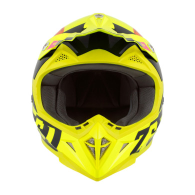 copy of Zestaw: Kask motocyklowy cross ZED X1.9 Tendo żółty fluo różowy pomarańczowy czarny (M) + gogle multikolor