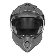 NOX N312 STRIEBORNÝ TITÁNOVÝ MAT + PINLOCK30