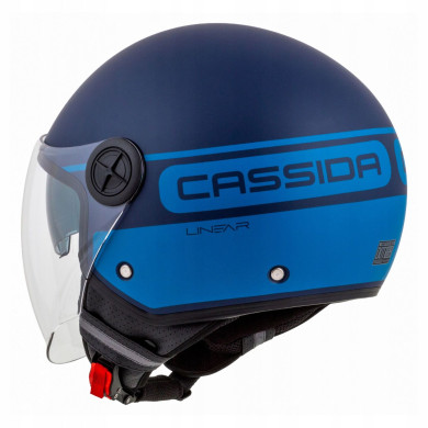 Cassida Handy Plus ECE 22.06 open face helmet with 4-in-1 visor DEMI JET