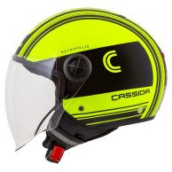CASSIDA Handy Metropolis Safety (ŽLTÁ FLUO/ČIERNA/REFLEXIBILNÁ ŠEDÁ)