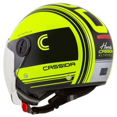 CASSIDA Handy Metropolis Safety (ŽLTÁ FLUO/ČIERNA/REFLEXIBILNÁ ŠEDÁ)