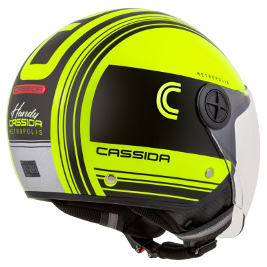 CASSIDA Handy Metropolis Safety (ŽLTÁ FLUO/ČIERNA/REFLEXIBILNÁ ŠEDÁ)