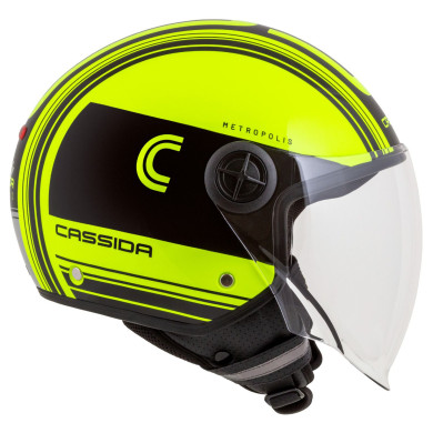 CASSIDA Handy Metropolis Safety (ŽLTÁ FLUO/ČIERNA/REFLEXIBILNÁ ŠEDÁ)